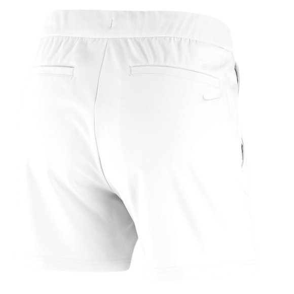 Nike Womens Golf Shorts Dri FIT Flex Solid White BV0171 100 - Picture 2 of 4